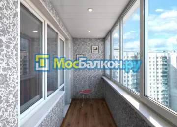 Заказать балкон в Подольске цена от 1320 руб | Остекление балконов и лоджий МосБалкон