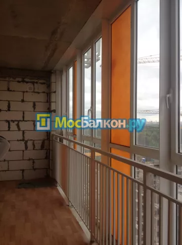Шкаф на балкон купить в Подольске на заказ недорого от МосБалкон