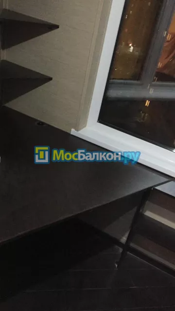 Шкаф на балкон купить в Подольске на заказ недорого от МосБалкон