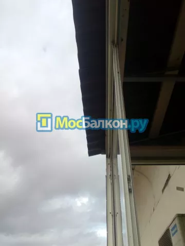 Крыша на балконе в Подольске монтаж и ремонт по выгодной цене от МосБалкон