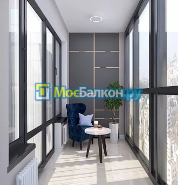 Заказать балкон в Подольске цена от 1320 руб | Остекление балконов и лоджий МосБалкон