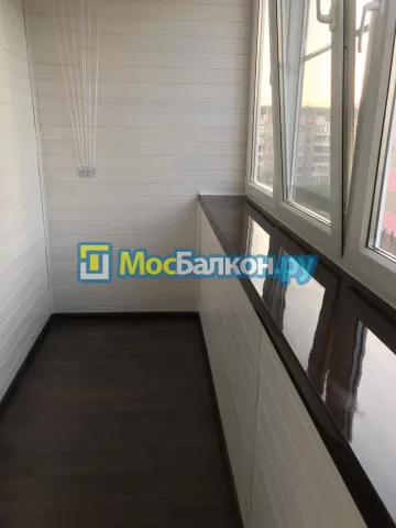 Отделка балконов в Подольске | Отделка балконов и лоджий и обшивка под ключ в МосБалкон