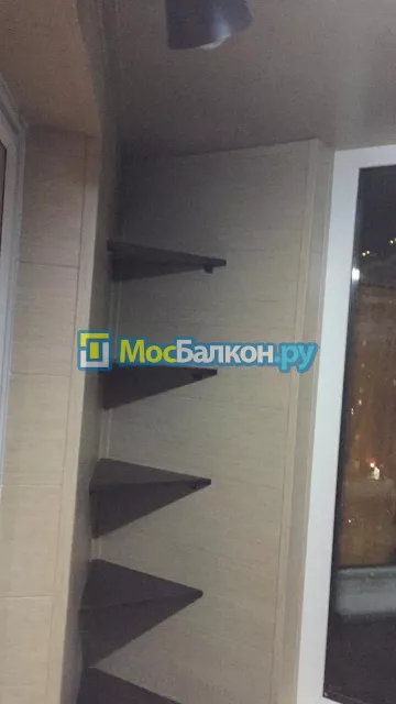 Шкаф на балкон купить в Подольске на заказ недорого от МосБалкон