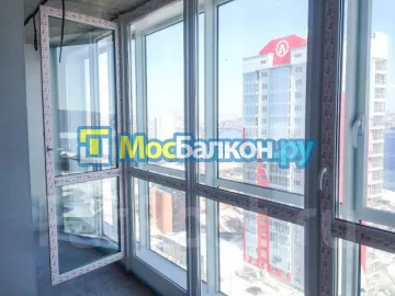 Французское остекление балконов и лоджий под ключ по доступным ценам в Подольске | МосБалкон