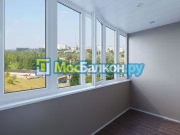 Заказать балкон в Подольске цена от 1320 руб | Остекление балконов и лоджий МосБалкон
