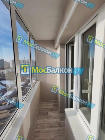 Заказать балкон в Подольске цена от 1320 руб | Остекление балконов и лоджий МосБалкон