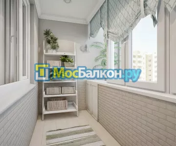 Заказать балкон в Подольске цена от 1320 руб | Остекление балконов и лоджий МосБалкон