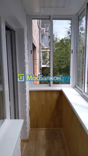 Заказать балкон в Подольске цена от 1320 руб | Остекление балконов и лоджий МосБалкон