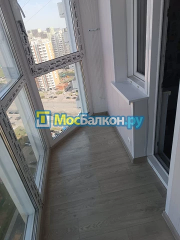 Панорамное остекление заказать под ключ по выгодной цене в Подольске от компании МосБалкон