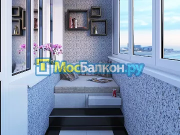 Заказать балкон в Подольске цена от 1320 руб | Остекление балконов и лоджий МосБалкон