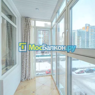 Французское остекление балконов и лоджий под ключ по доступным ценам в Подольске | МосБалкон