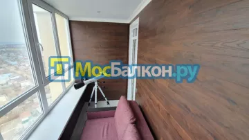Шкаф на балкон купить в Подольске на заказ недорого от МосБалкон