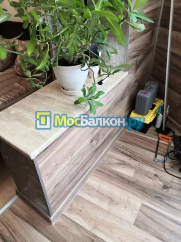 Отделка балконов в Подольске | Отделка балконов и лоджий и обшивка под ключ в МосБалкон