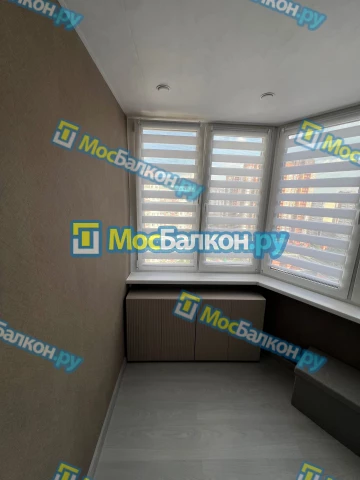 Отделка балконов в Подольске | Отделка балконов и лоджий и обшивка под ключ в МосБалкон