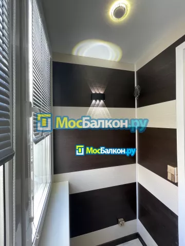 Отделка балконов в Подольске | Отделка балконов и лоджий и обшивка под ключ в МосБалкон