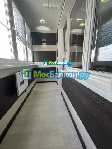 Отделка балконов в Подольске | Отделка балконов и лоджий и обшивка под ключ в МосБалкон