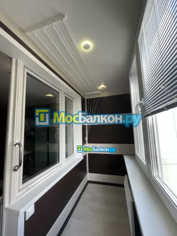 Отделка балконов в Подольске | Отделка балконов и лоджий и обшивка под ключ в МосБалкон