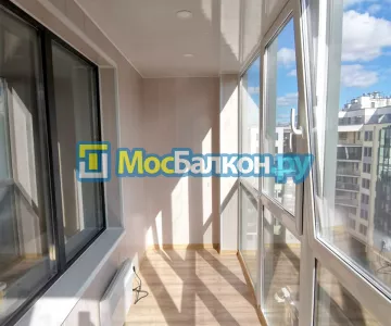 Французское остекление балконов и лоджий под ключ по доступным ценам в Подольске | МосБалкон