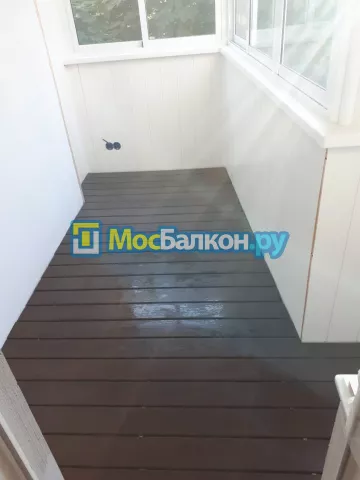 Отделка балконов в Подольске | Отделка балконов и лоджий и обшивка под ключ в МосБалкон