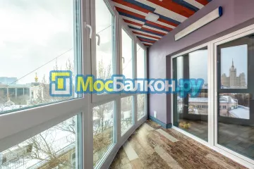 Заказать балкон в Подольске цена от 1320 руб | Остекление балконов и лоджий МосБалкон
