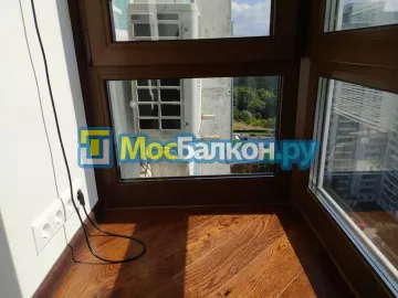 Панорамное остекление заказать под ключ по выгодной цене в Подольске от компании МосБалкон
