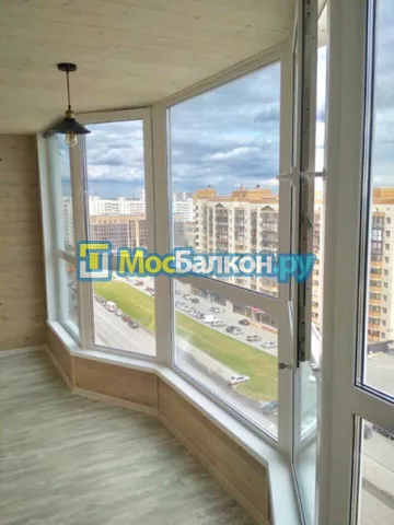 Заказать балкон в Подольске цена от 1320 руб | Остекление балконов и лоджий МосБалкон