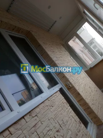Отделка балконов в Подольске | Отделка балконов и лоджий и обшивка под ключ в МосБалкон