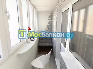 Заказать балкон в Подольске цена от 1320 руб | Остекление балконов и лоджий МосБалкон