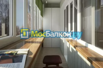 Заказать балкон в Подольске цена от 1320 руб | Остекление балконов и лоджий МосБалкон