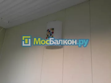 Отделка балкона и лоджии пластиковыми ПВХ панелями в Подольске от компании МосБалкон