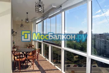 Отделка балкона и лоджии пластиковыми ПВХ панелями в Подольске от компании МосБалкон