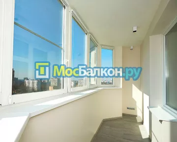 Французское остекление балконов и лоджий под ключ по доступным ценам в Подольске | МосБалкон