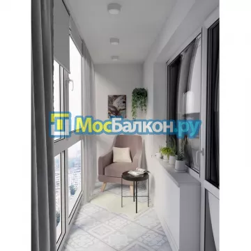 Заказать балкон в Подольске цена от 1320 руб | Остекление балконов и лоджий МосБалкон