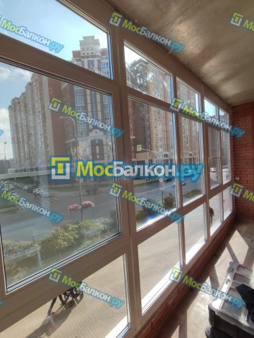 Панорамное остекление заказать под ключ по выгодной цене в Подольске от компании МосБалкон