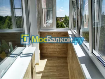 Заказать балкон в Подольске цена от 1320 руб | Остекление балконов и лоджий МосБалкон