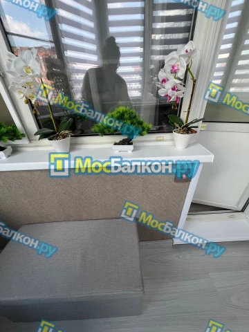 Отделка балконов в Подольске | Отделка балконов и лоджий и обшивка под ключ в МосБалкон
