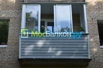 Заказать балкон в Подольске цена от 1320 руб | Остекление балконов и лоджий МосБалкон