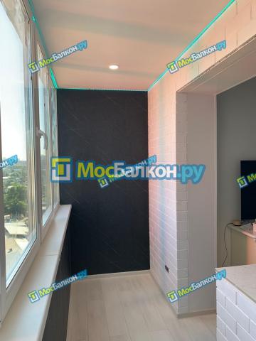 совмещение балкона с комнатой дизайн