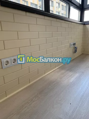 Отделка балконов в Подольске | Отделка балконов и лоджий и обшивка под ключ в МосБалкон