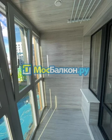 Отделка балконов в Подольске | Отделка балконов и лоджий и обшивка под ключ в МосБалкон