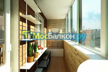 Заказать балкон в Подольске цена от 1320 руб | Остекление балконов и лоджий МосБалкон