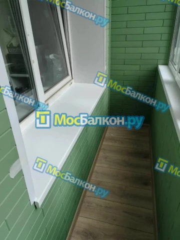 Отделка балконов в Подольске | Отделка балконов и лоджий и обшивка под ключ в МосБалкон