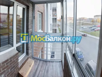 Заказать балкон в Подольске цена от 1320 руб | Остекление балконов и лоджий МосБалкон