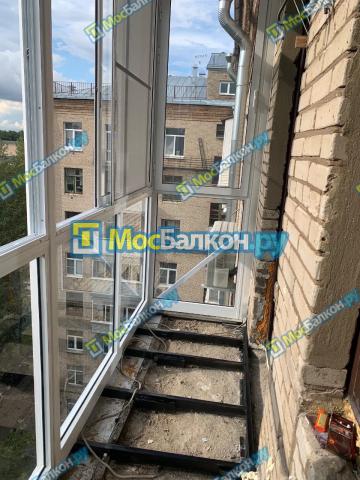 Панарамное Выносное Остекление балкона по полу