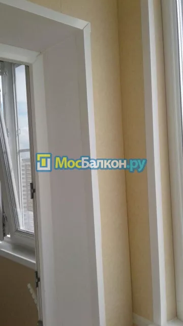 Отделка балкона и лоджии пластиковыми ПВХ панелями в Подольске от компании МосБалкон