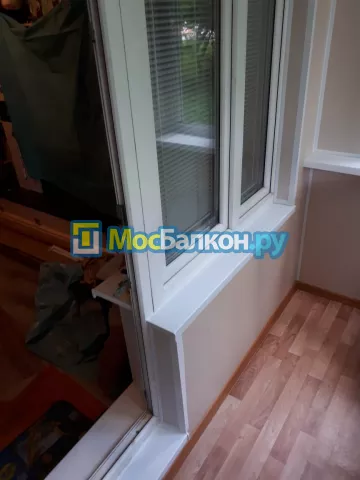Отделка балконов в Подольске | Отделка балконов и лоджий и обшивка под ключ в МосБалкон