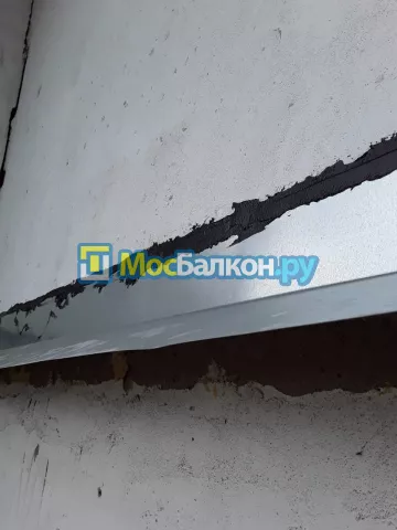 Крыша на балконе в Подольске монтаж и ремонт по выгодной цене от МосБалкон