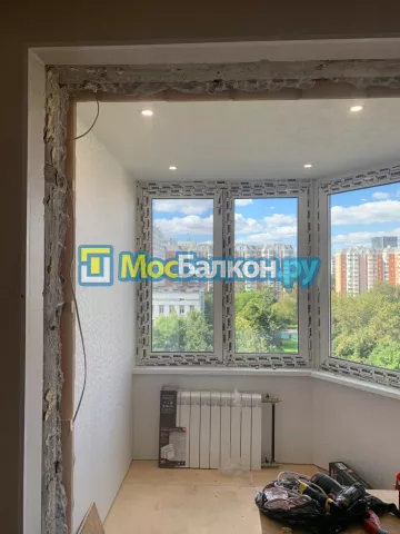 Заказать балкон в Подольске цена от 1320 руб | Остекление балконов и лоджий МосБалкон
