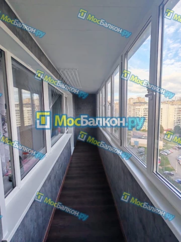 Заказать балкон в Подольске цена от 1320 руб | Остекление балконов и лоджий МосБалкон