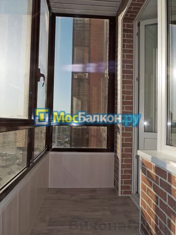Шкаф на балкон купить в Подольске на заказ недорого от МосБалкон